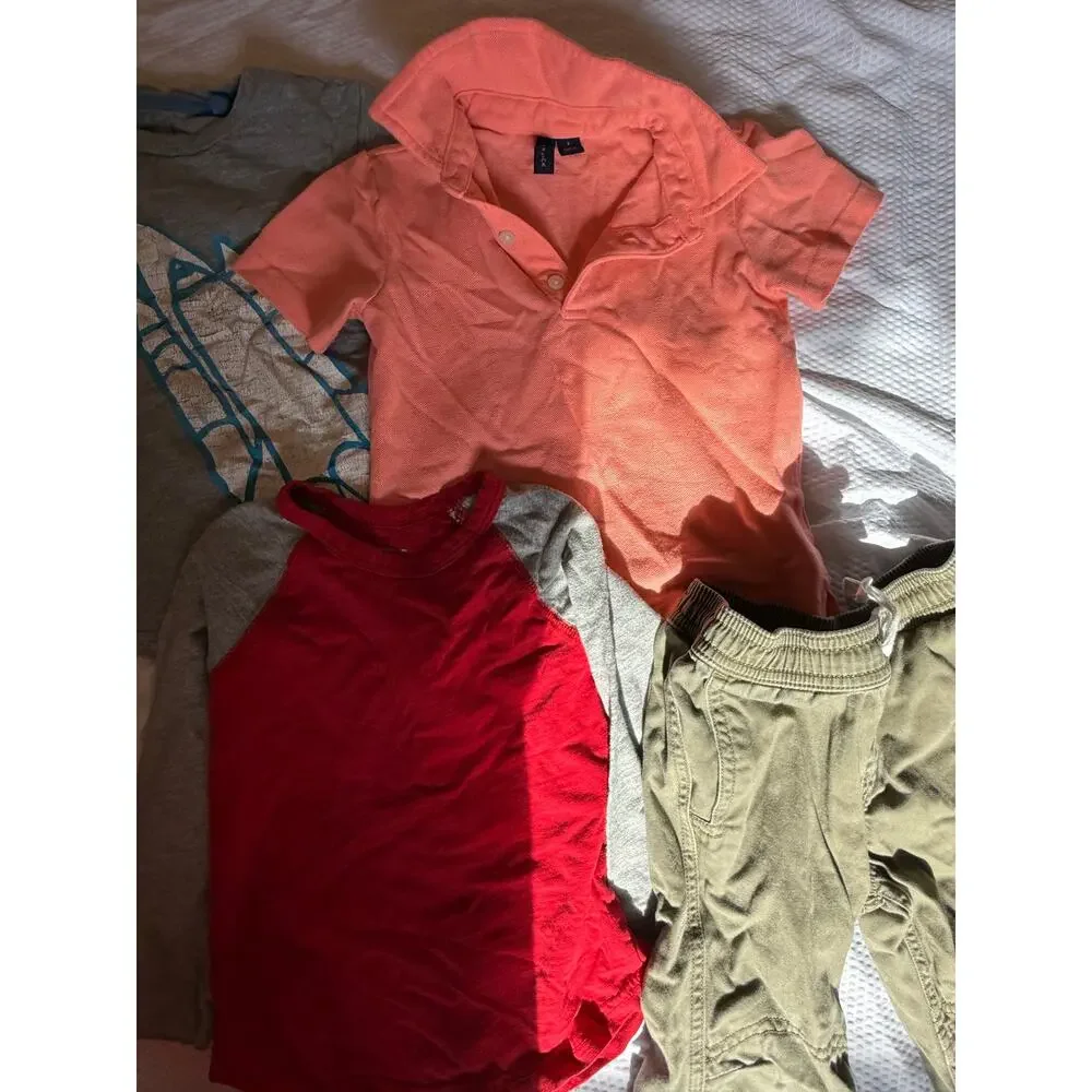 Boys Size 2-3 Summer Clothing Bundle - 6 Pieces - Various Brands